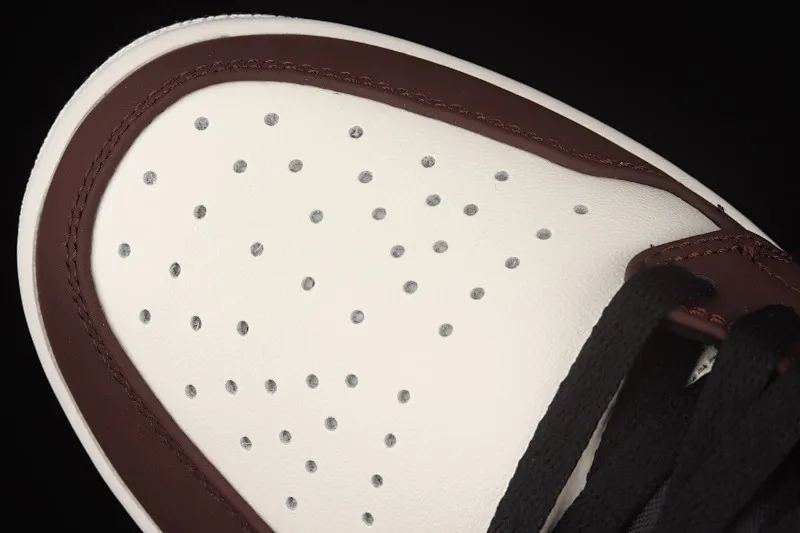 All categories Air Jordan Jordan series basketball shoes Air Jordan 1 Low Air Jordan 1 Low AJ1 Joe 1 white brown low-top cultural and leisure sports sneakers DC6991-200